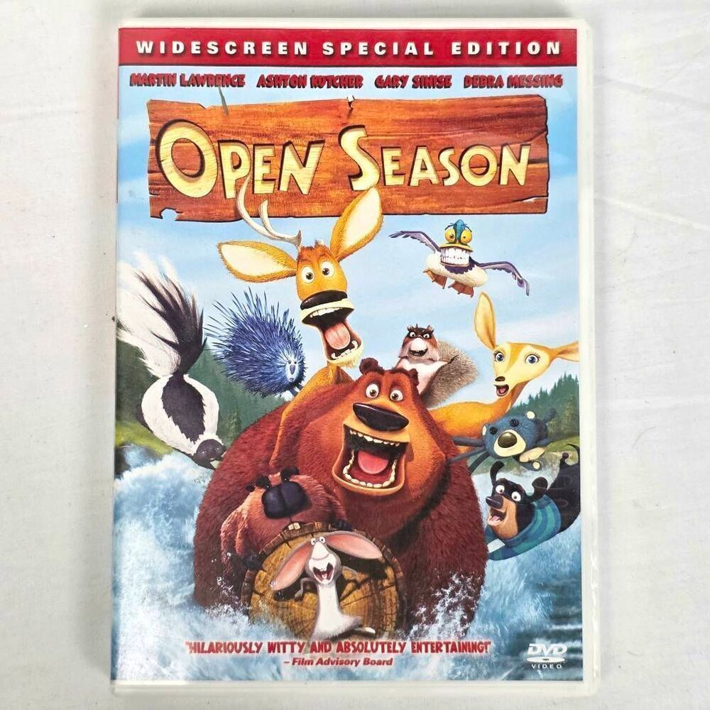 Open Season DVD Widescreen Special Edition Animated Comedy